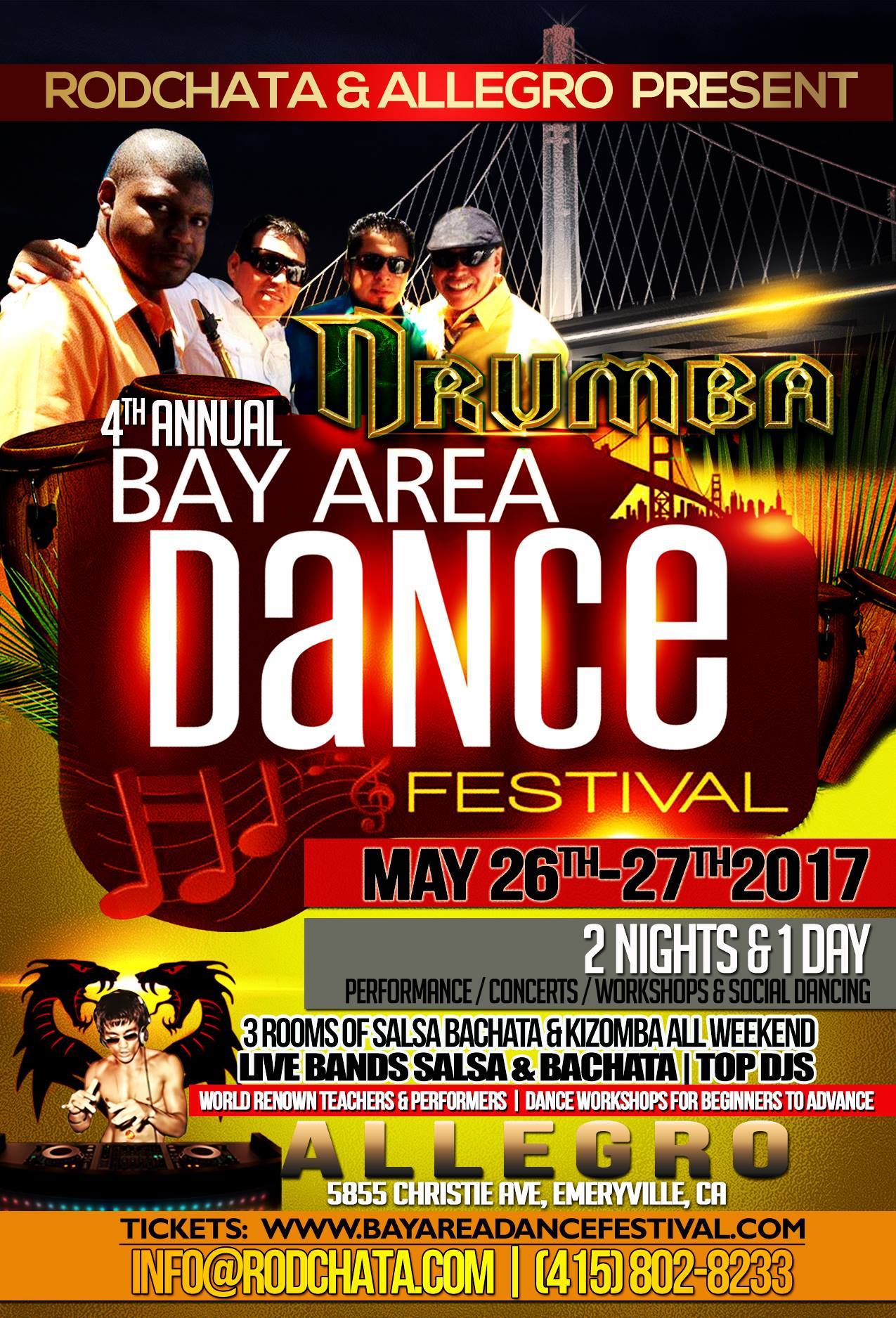 Today & Tonight - Bay Area Dance Festival - May 27