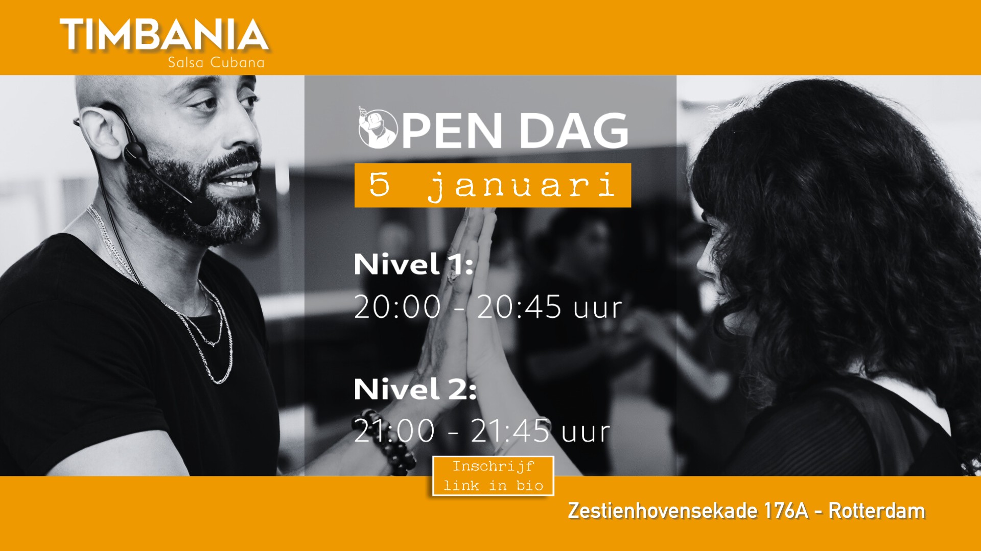 Open Dag - gratis proeflessen Cubaanse Salsa