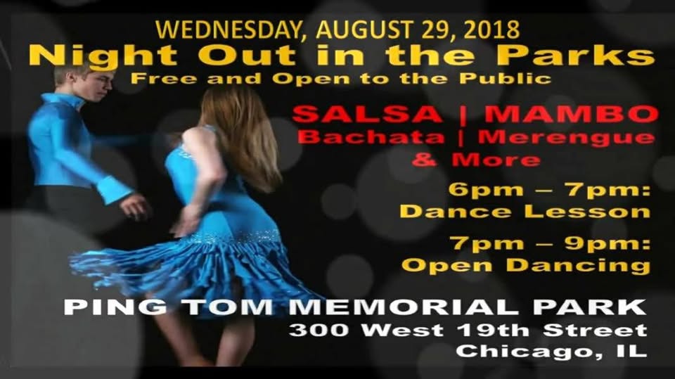 Salsa Mambo Bachata & More at Ping Tom Memorial Park (Chinatown)