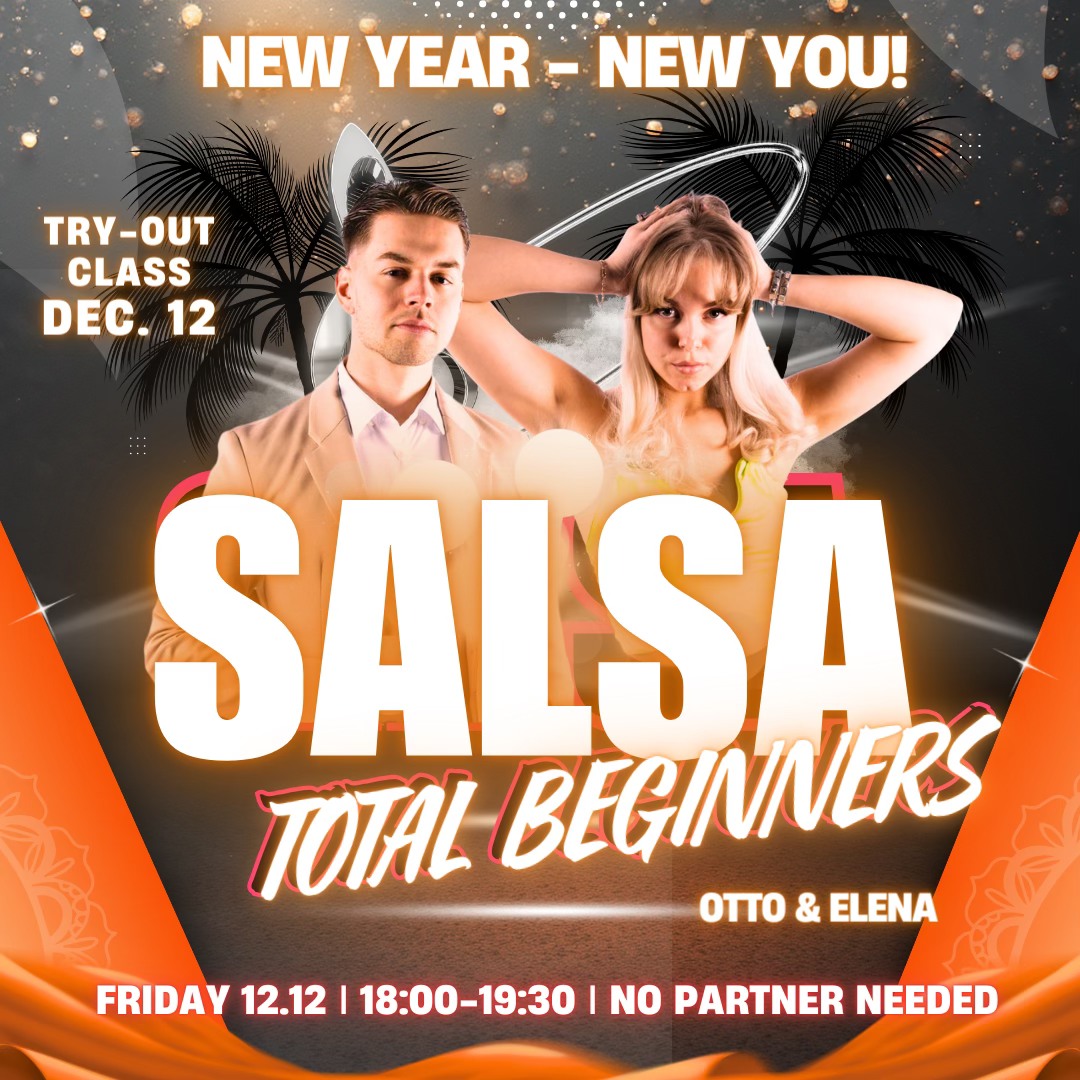 🔥New🔥 Salsa Total Beginner Course
