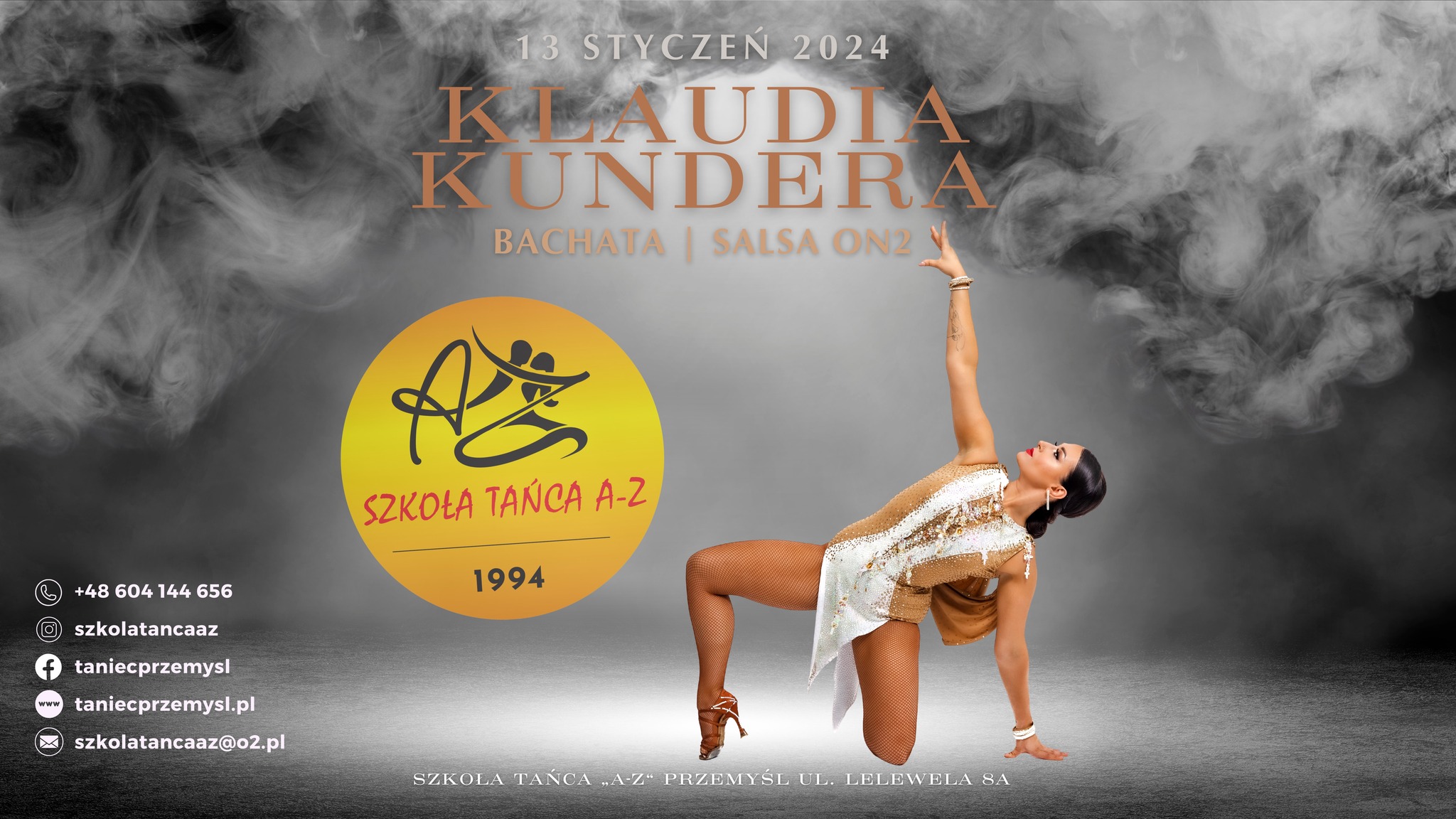 Warsztaty BACHATA SALSA on2 z Klaudia Kundera