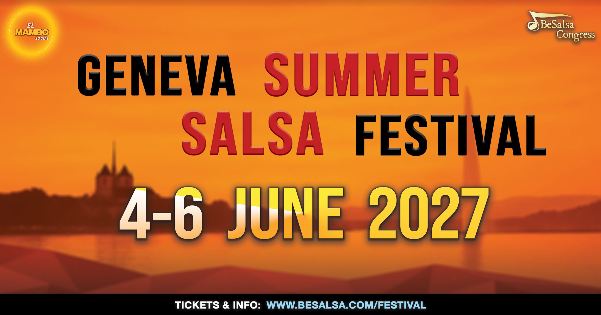 Geneva Summer Salsa Festival: 4-6 June 2027