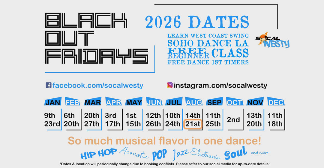 Blackout Fridays! Instructor Lizzy Spann DJ Lizzy BYOB Spotlight