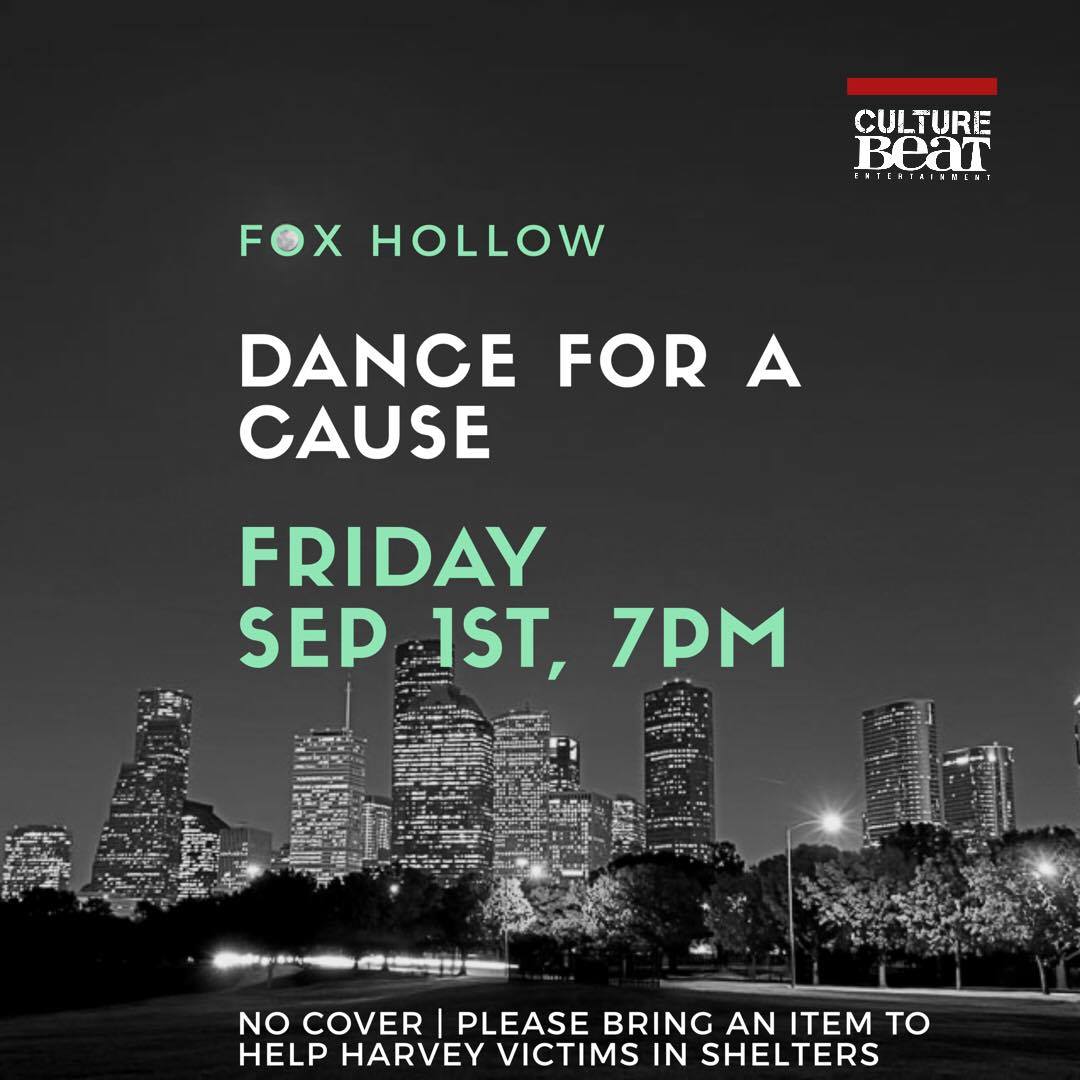 FOX Hollow: Dance For A Cause FRI, SEP 1st 7PM