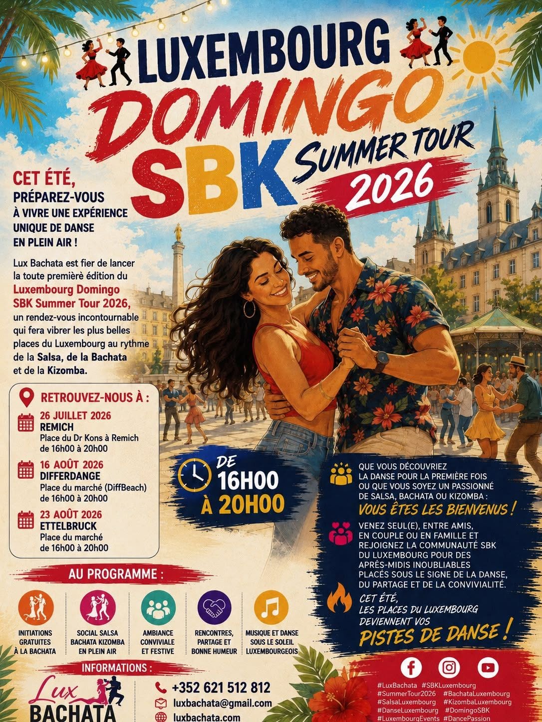 Remich - Luxembourg Domingo SBK Summer Tour 2026