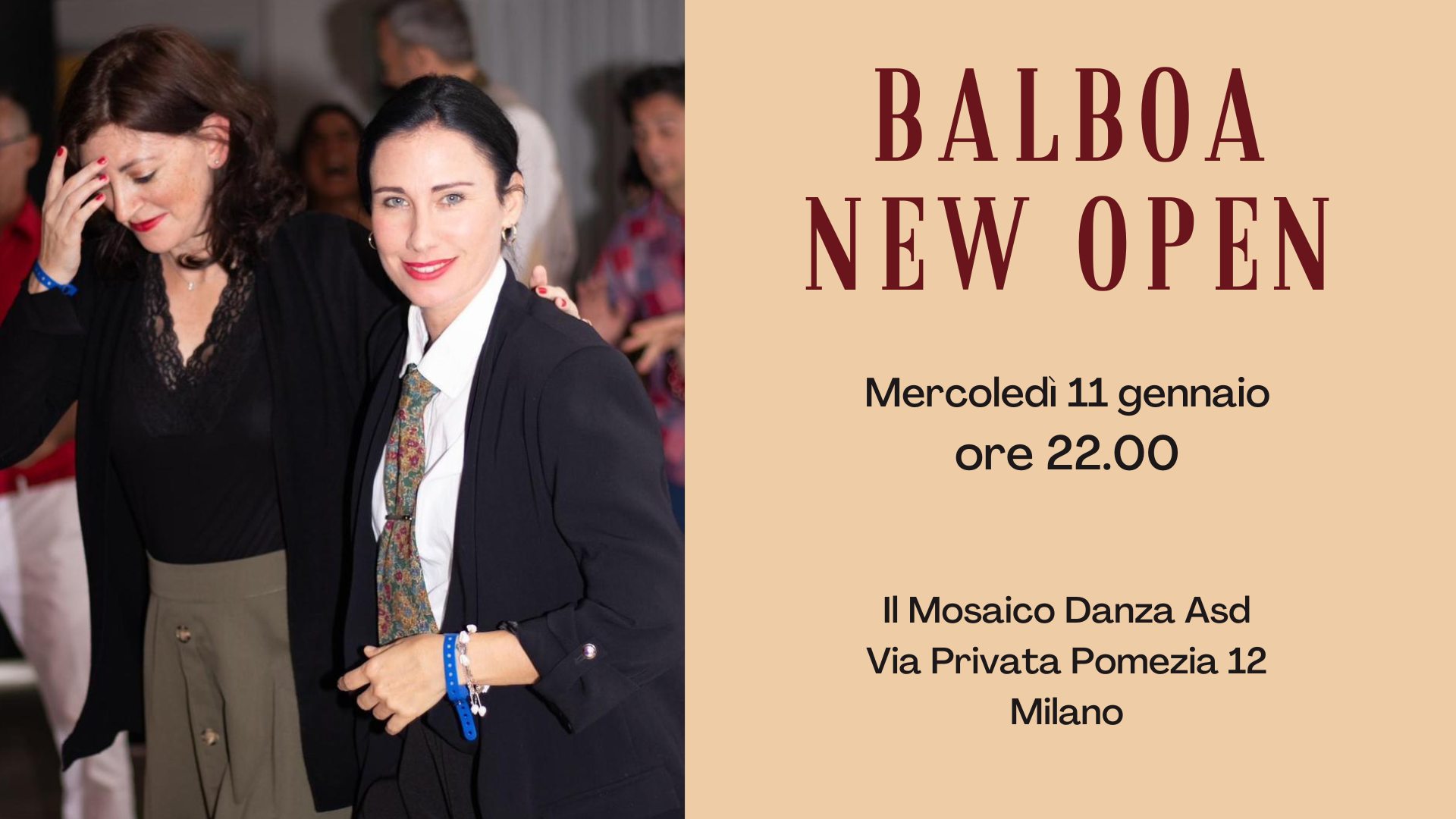 Nuovo corso di Balboa a Milano