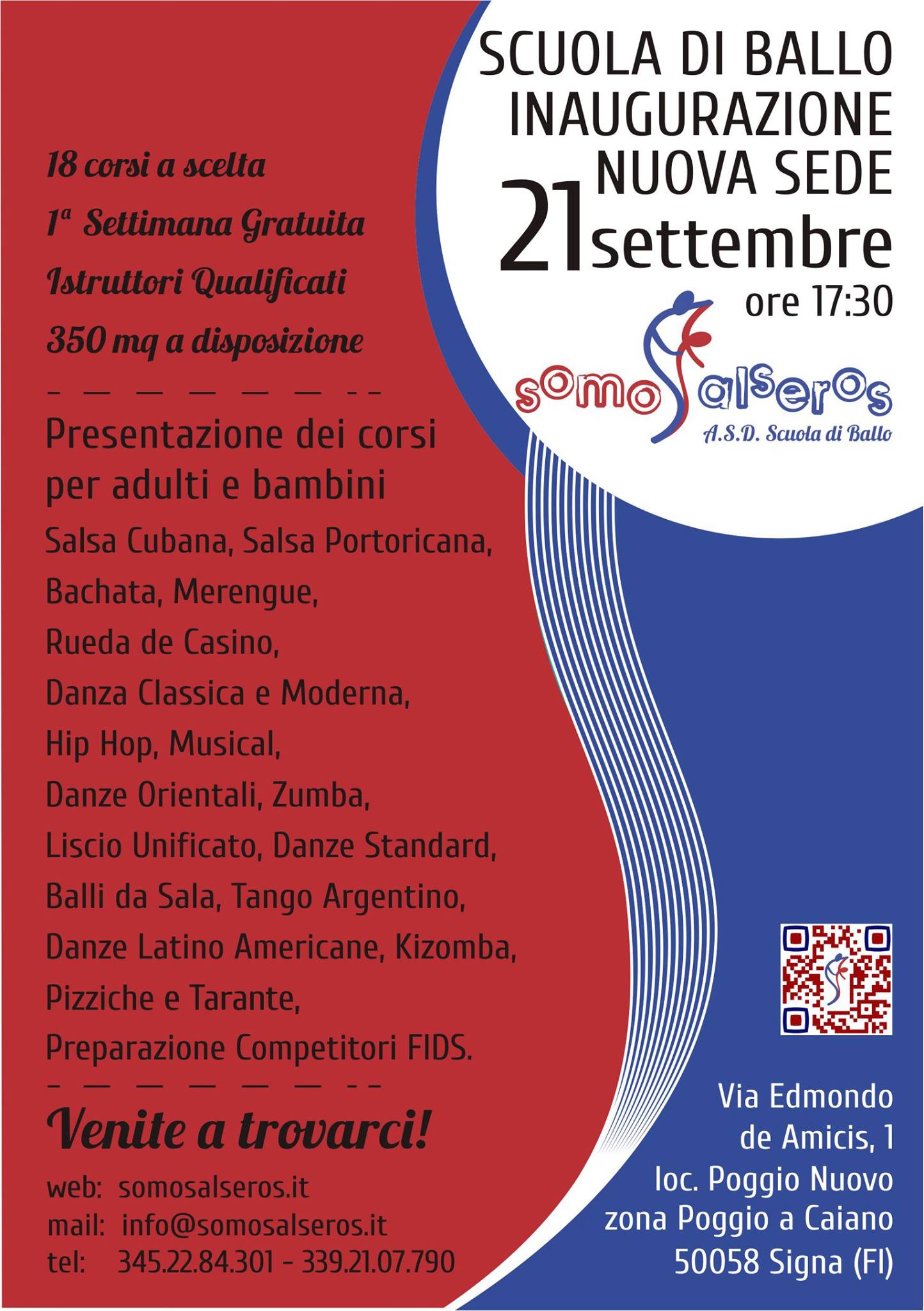 Inaugurazione Nuova Sede Somosalseros Scuola di Ballo