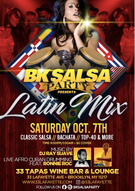 BK Salsa Party presents Latin Mix!