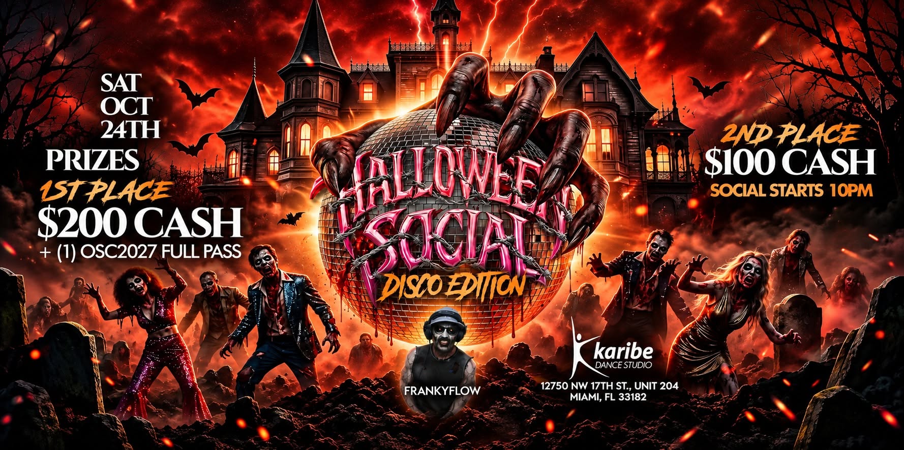 Karibe Halloween Social - Salsa, Bachata & Merengue