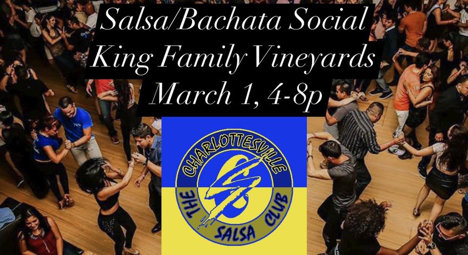 Winter Series Salsa Bachata Socials at King Family Vineyard