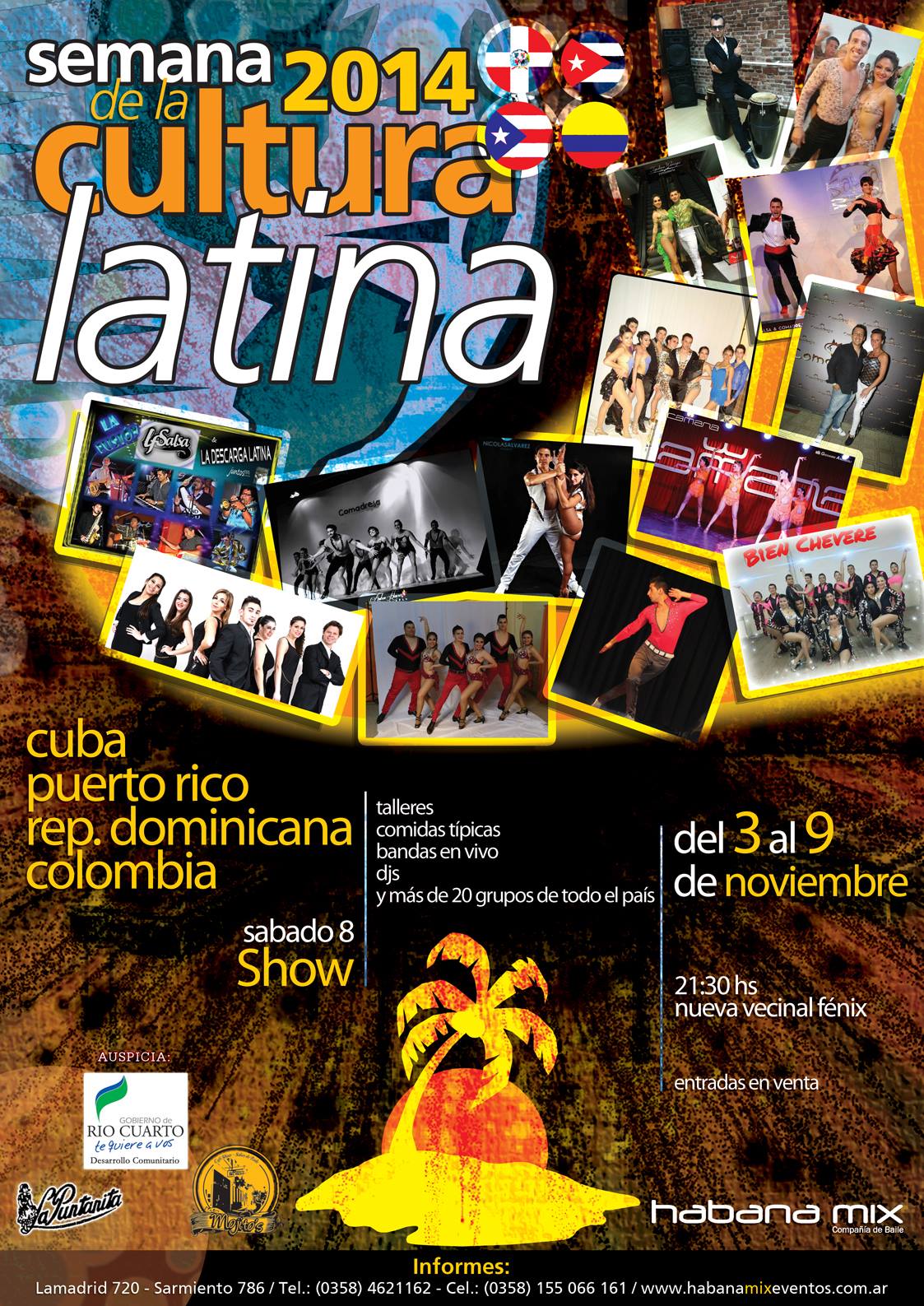 Semana latina por segundo año junto al 12 congreso nacional e internacional rio cuarto 2014