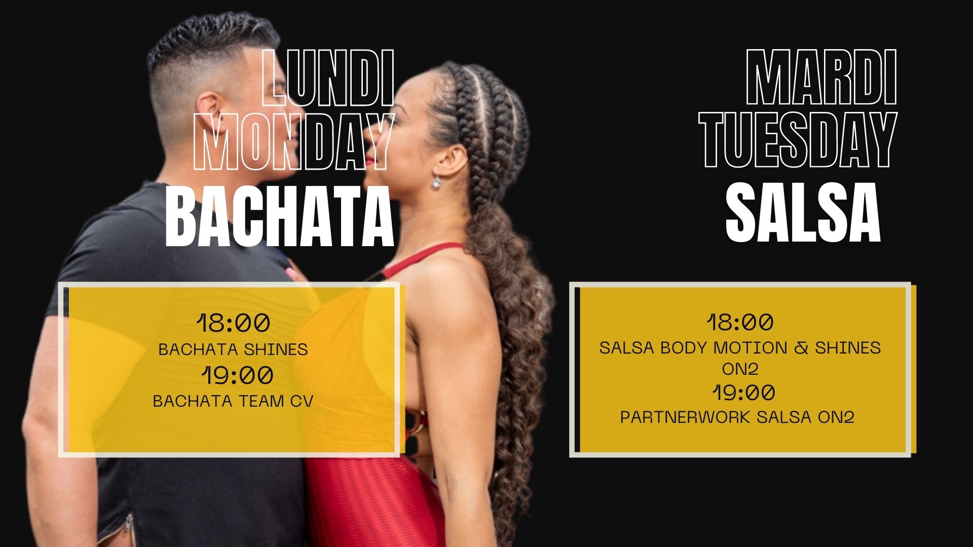 Nouvelle session- Bachata & Salsa- Montreal