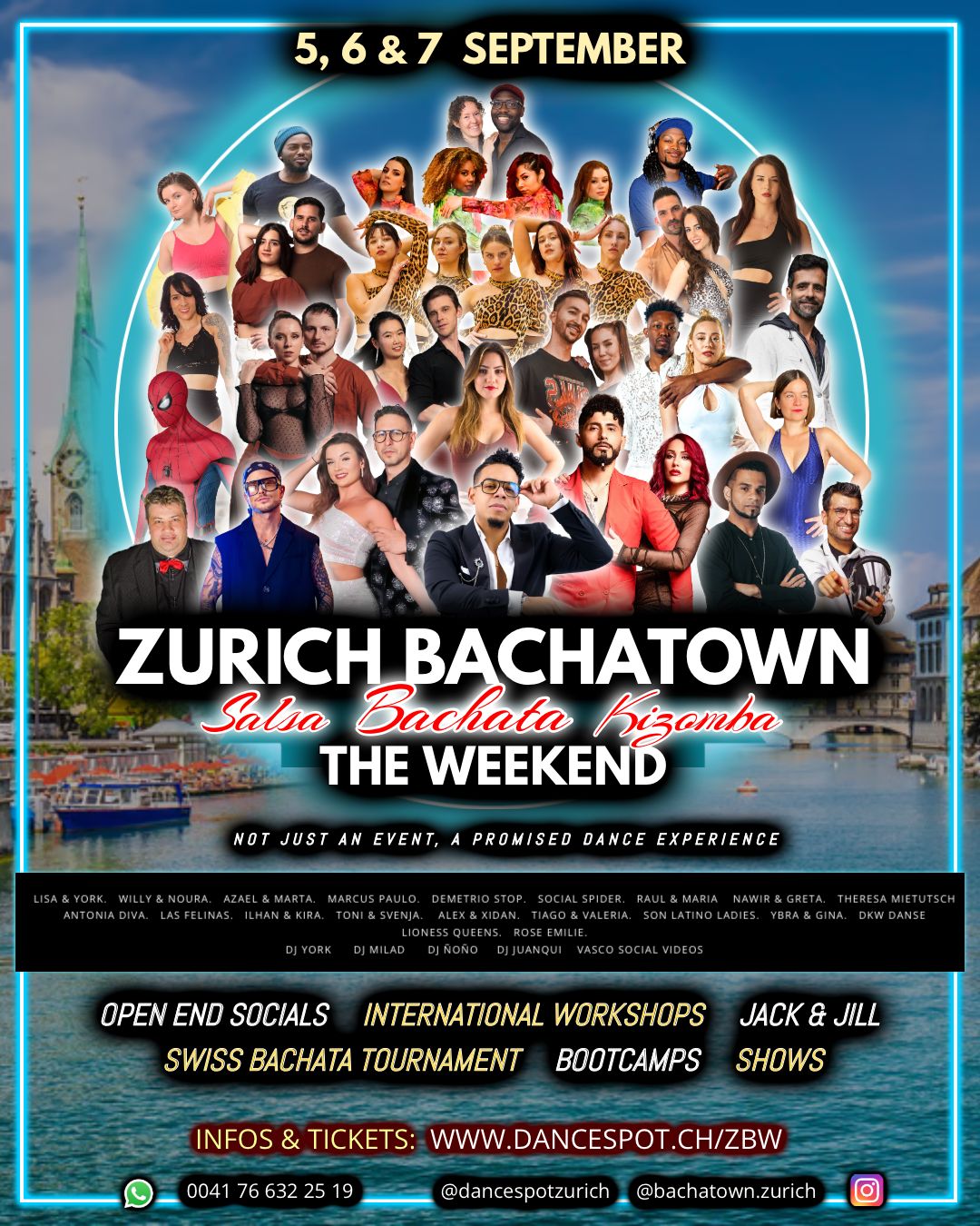 ZURICH BACHATOWN "the weekend"