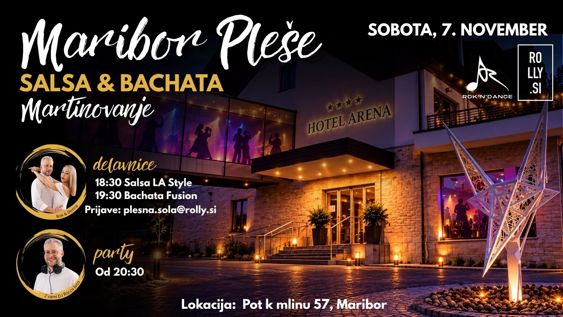 MARIBOR PLEŠE - Salsa & Bachata - Sobota, 7. nov.