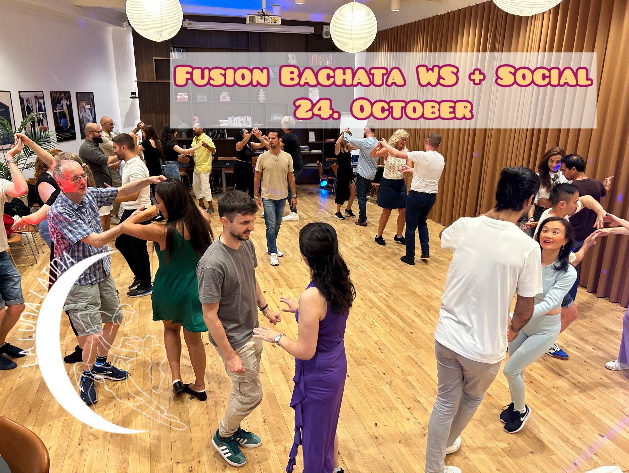 Bachata WS & SOCIAL DANCE with LA LUNA LATINA
