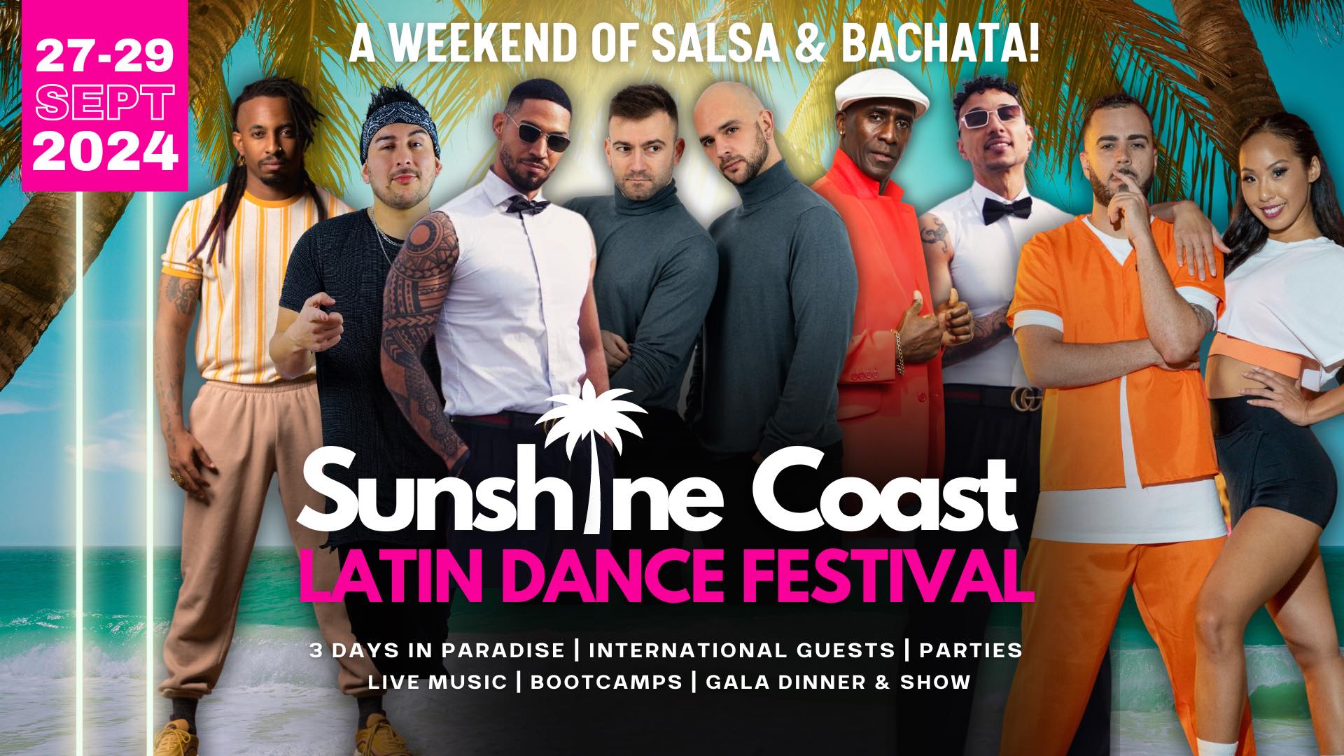 Sunshine Coast Latin Dance Festival 2024