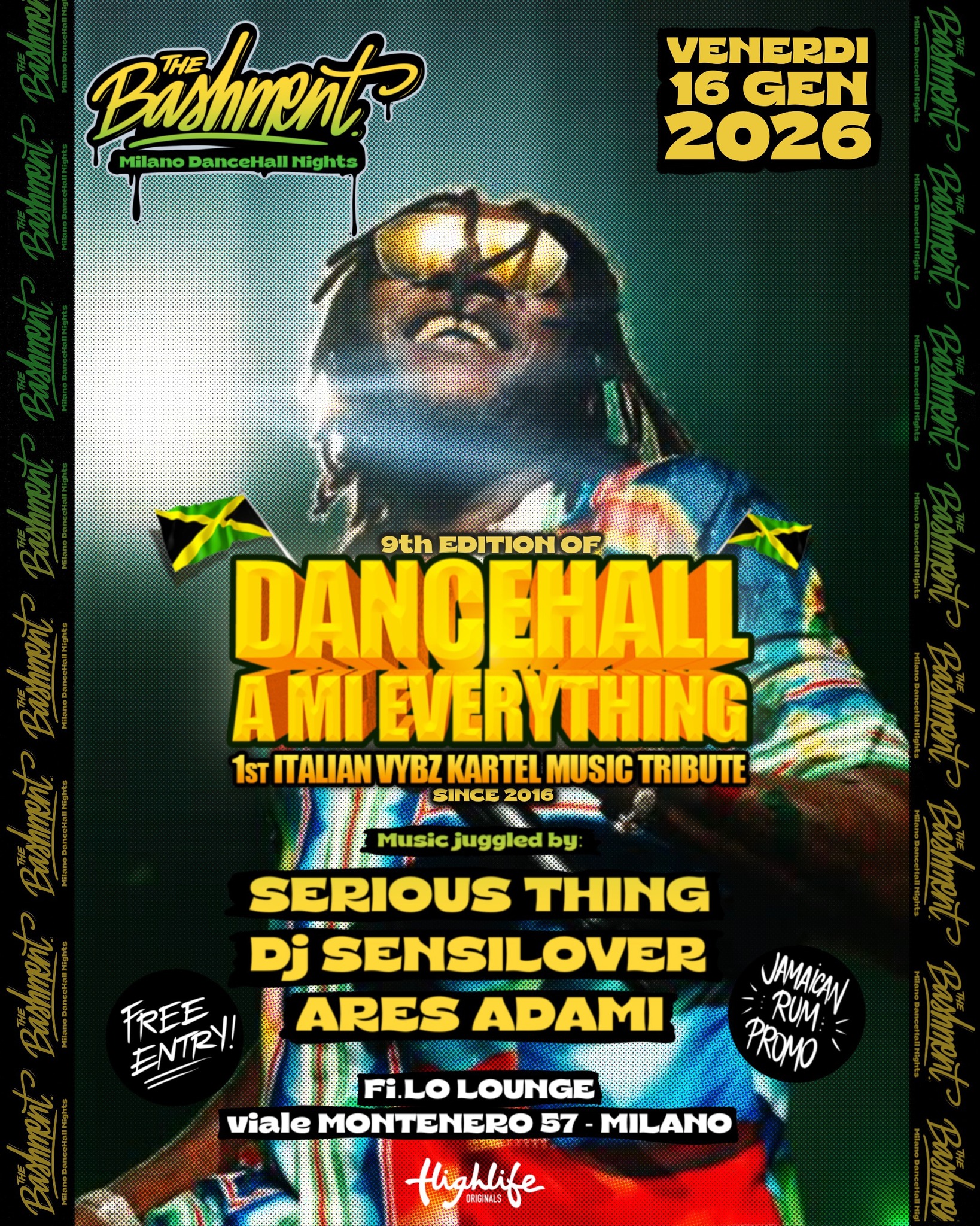 DANCEHALL A MI EVERYTHING - 1st Italian Vybz Kartel Music Tribute