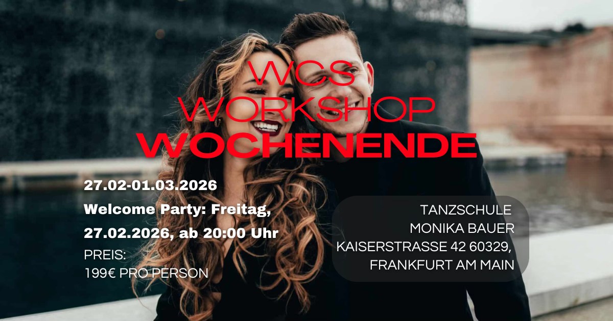 Exklusives WCS Weekend mit Thibault & Nicole Limitierte Plätze!