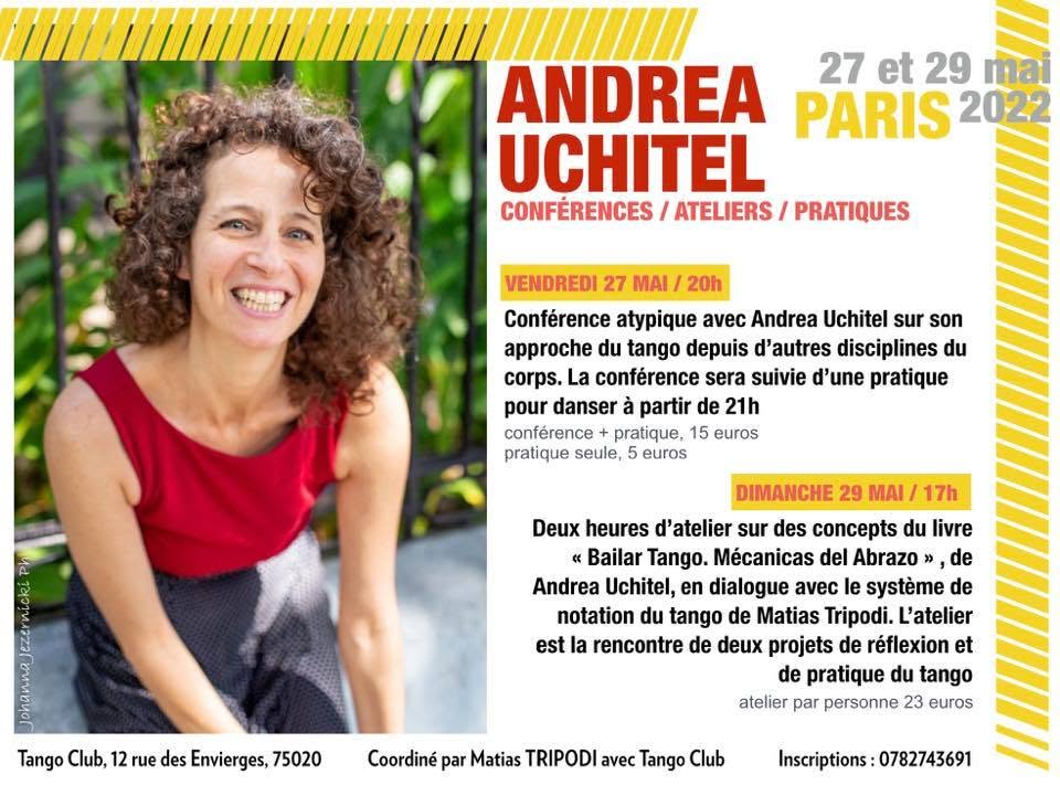 Andrea Uchitel Tango à Paris