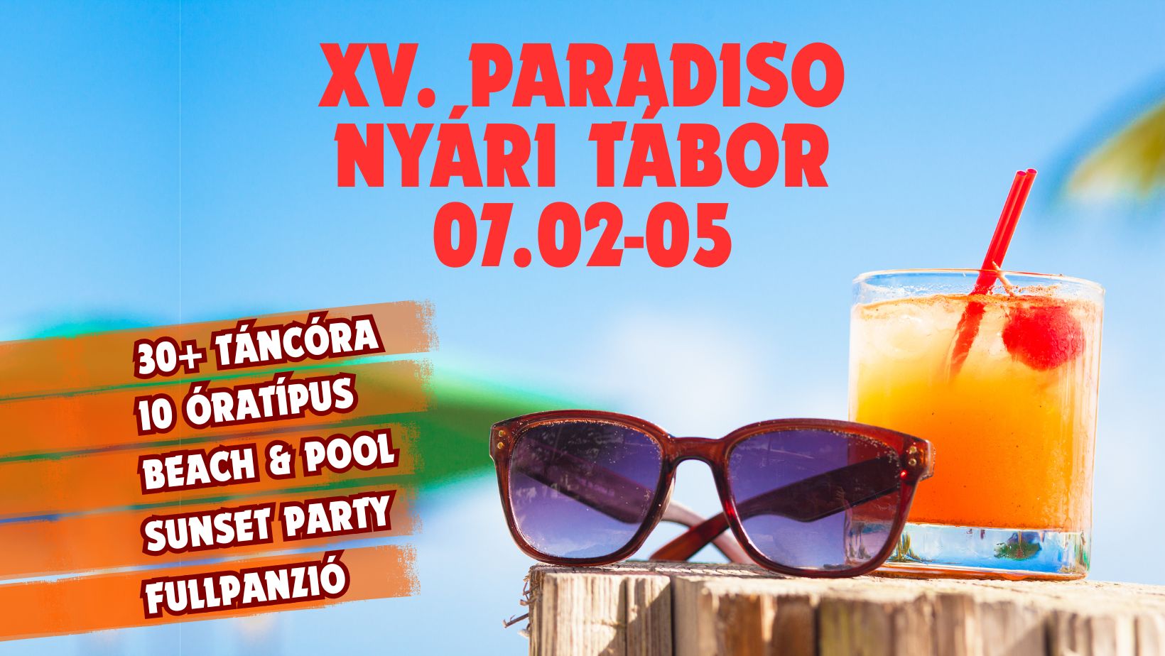 XV. PARADISO NYÁRI TÁBOR