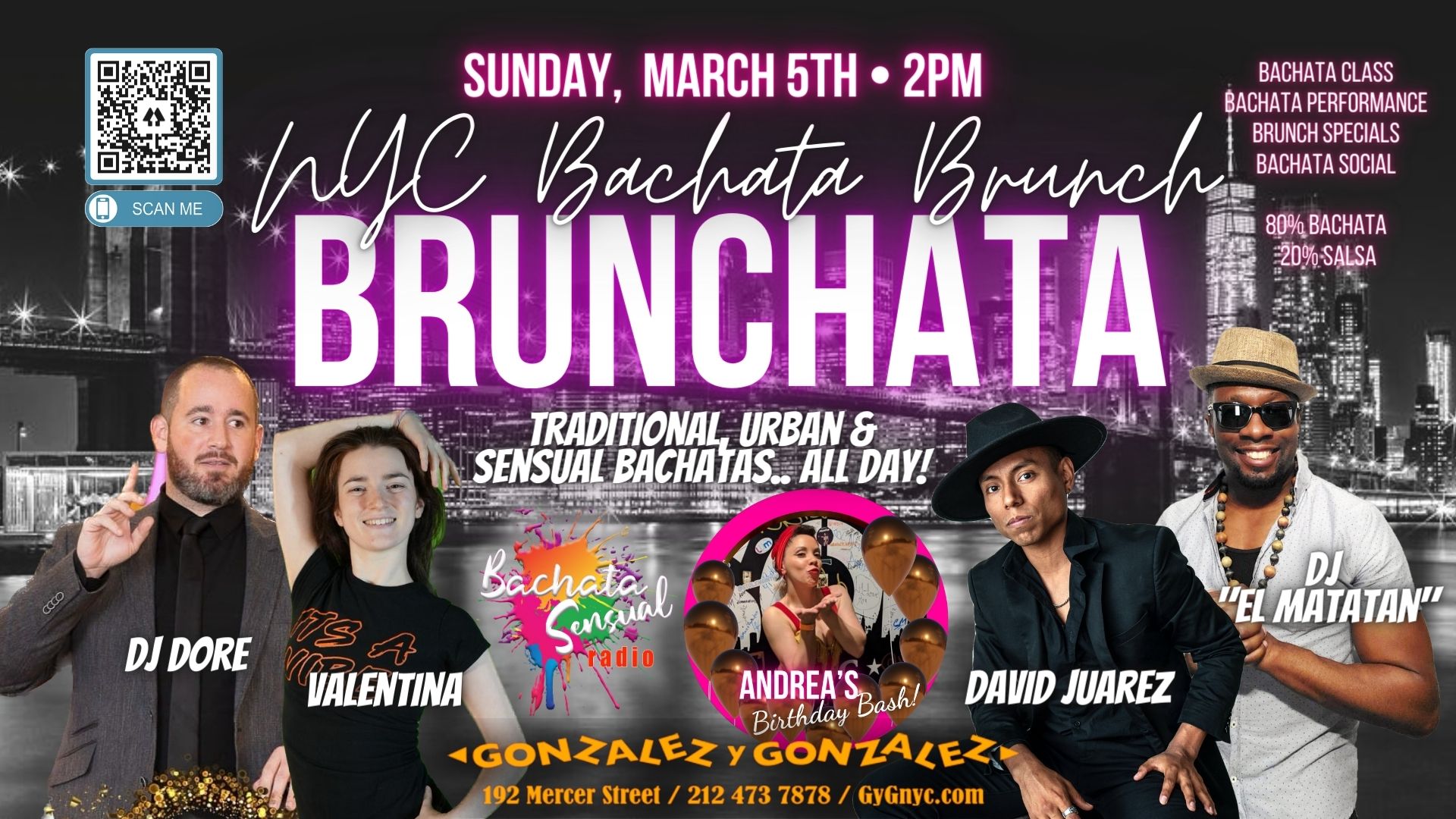 BRUNCHATA - NYC's Bachata Brunch