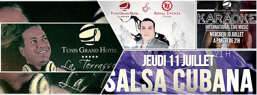 ►Programme de la semaine @ La Terrasse ( Grand Hotel de Tunis ***** ) by Royal Events