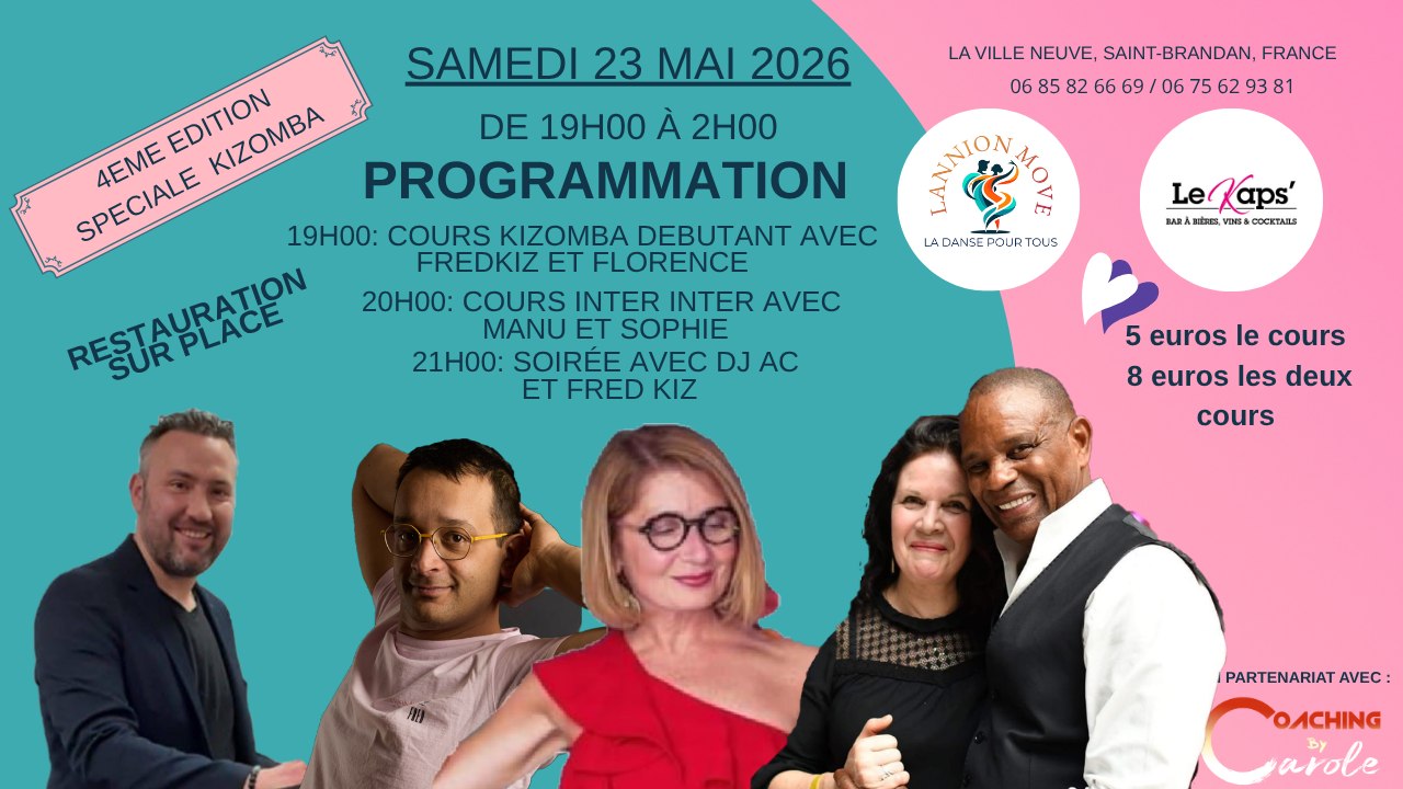 SOIREE KBS KIZOMBA BACHATA SALSA