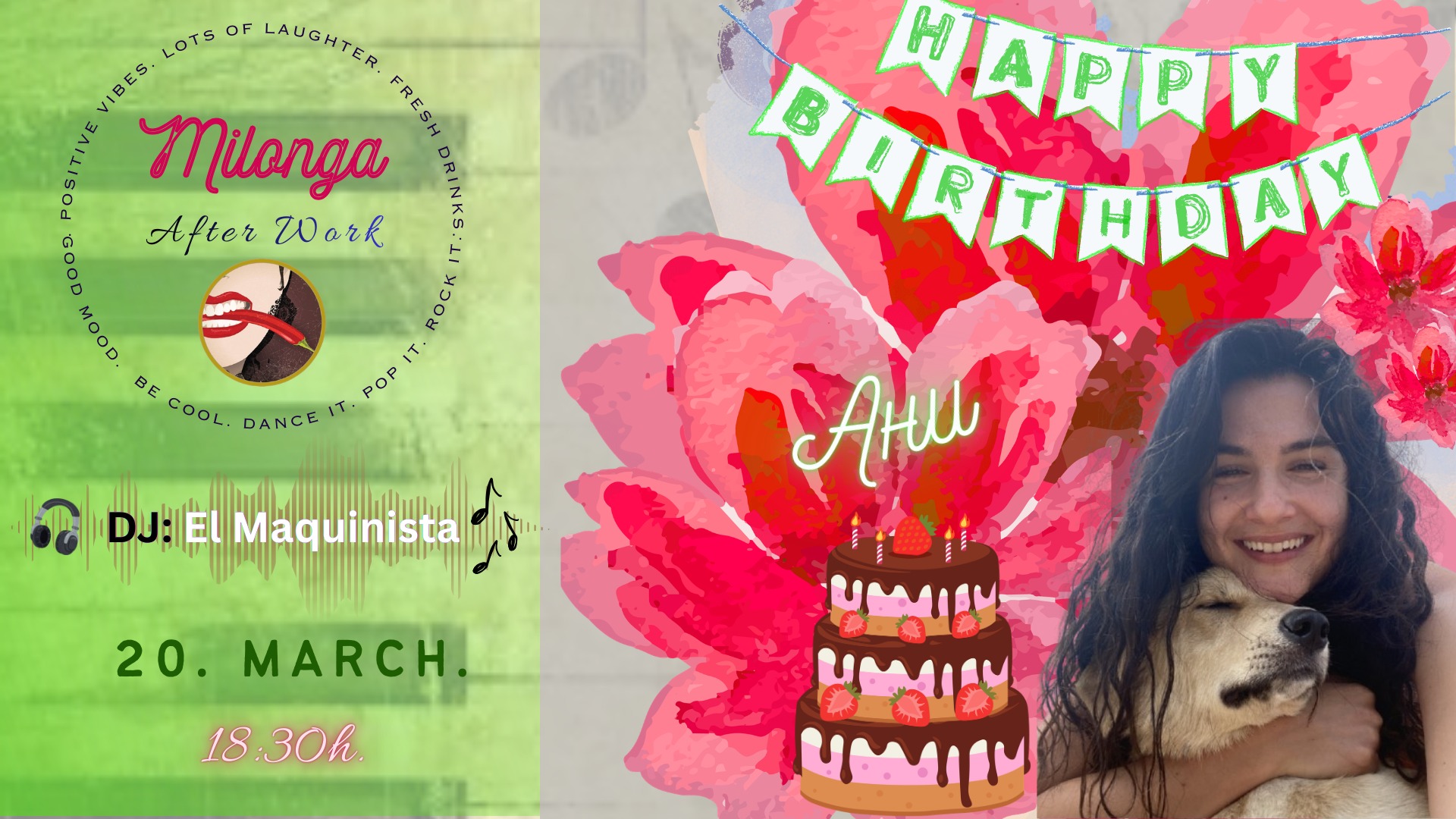 Milonga Tango & Pepper - Happy Birthday Ani - DJ EL Maquinista
