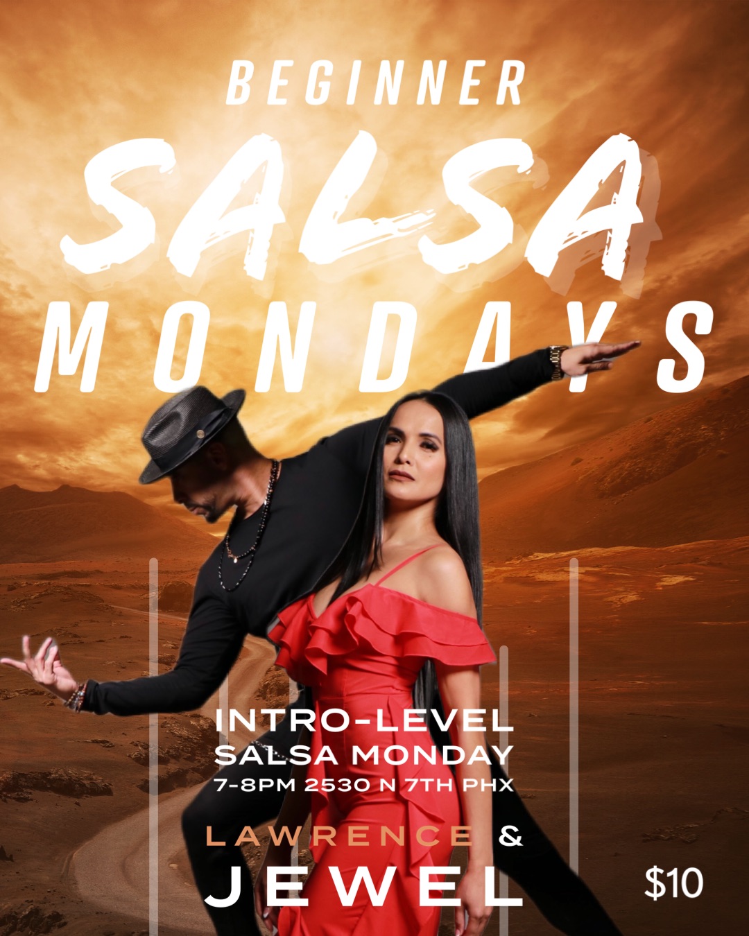 Monday Beginner Salsa with Lawrence Garcia!