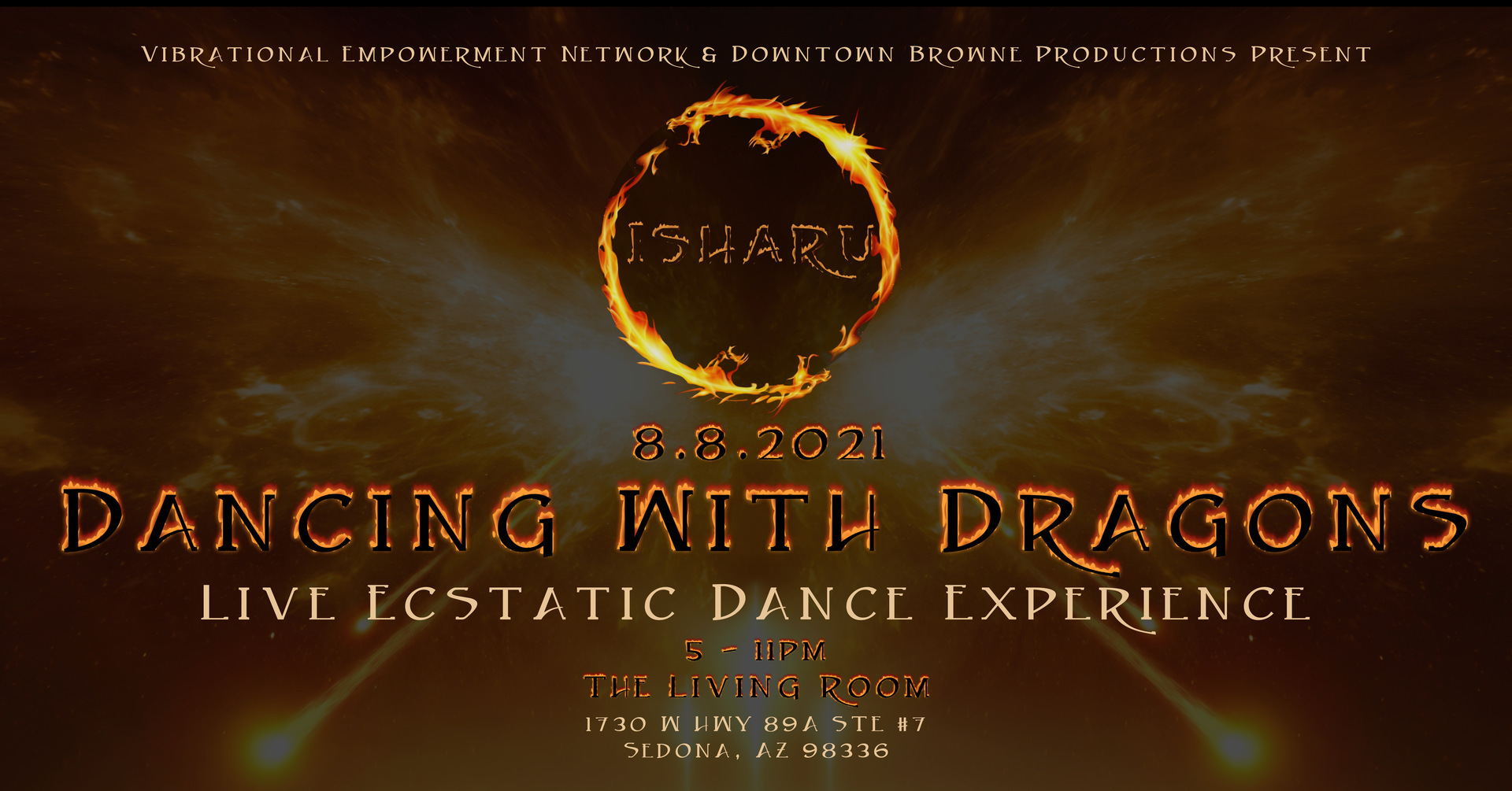 ISHARU : Dancing With Dragons : Live Ecstatic Dance Experience