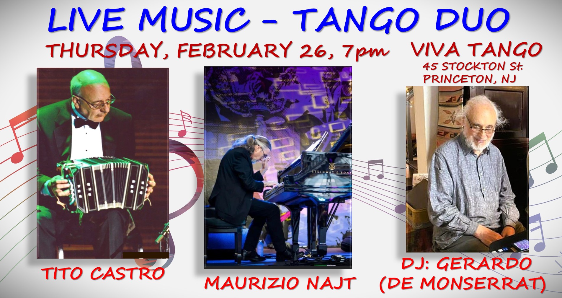 LIVE MUSIC MILONGA with DJ