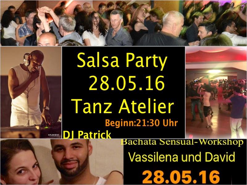 Salsa Party mit DJ Patrick am 28.05.16