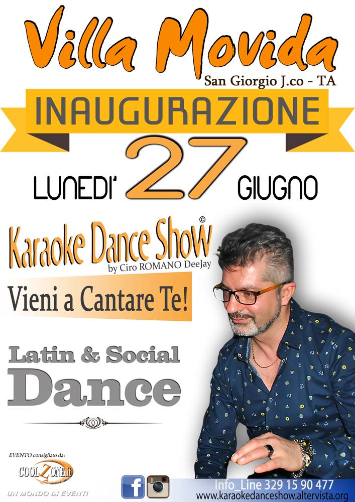 27 Giugno - Inaugurazione Villa Movida - S. Giorgio J.co