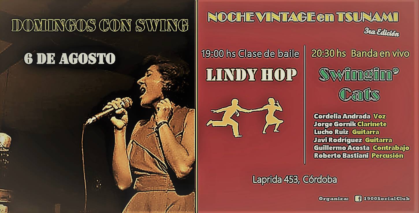 Domingos con Swing + Banda en Vivo 06 08
