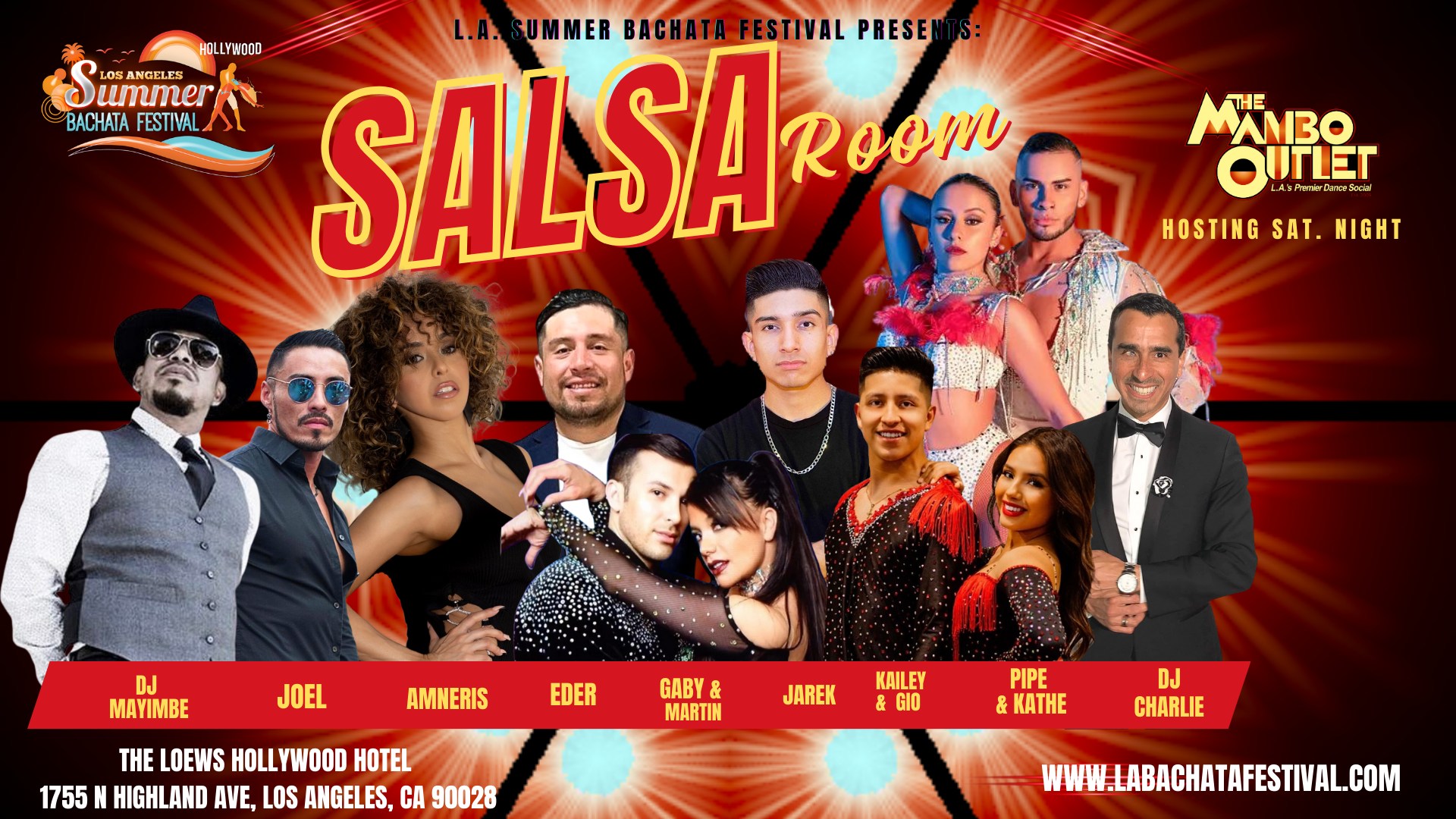 The Mambo Outlet - August Edition @ L.A. Summer Bachata Festival