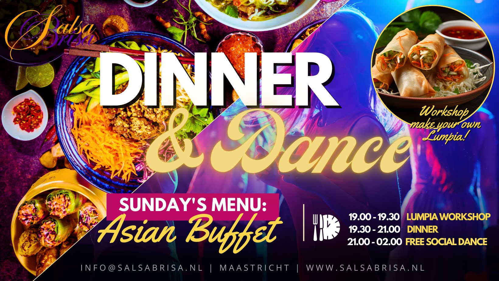 Dinner & Dance Asian Buffet I DJ Angelo🎧
