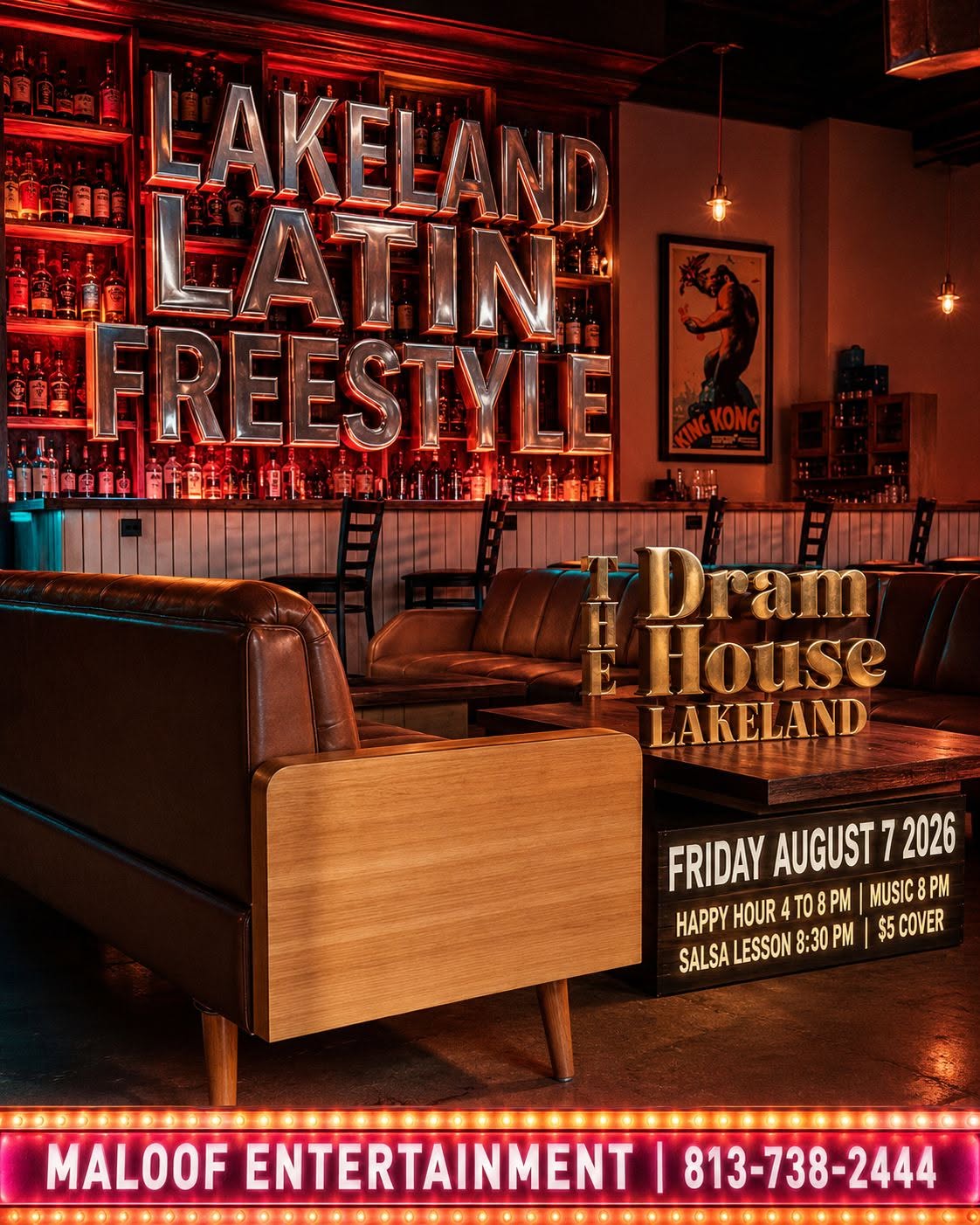 Lakeland Latin Freestyle at The Dram House Live with Lutz
