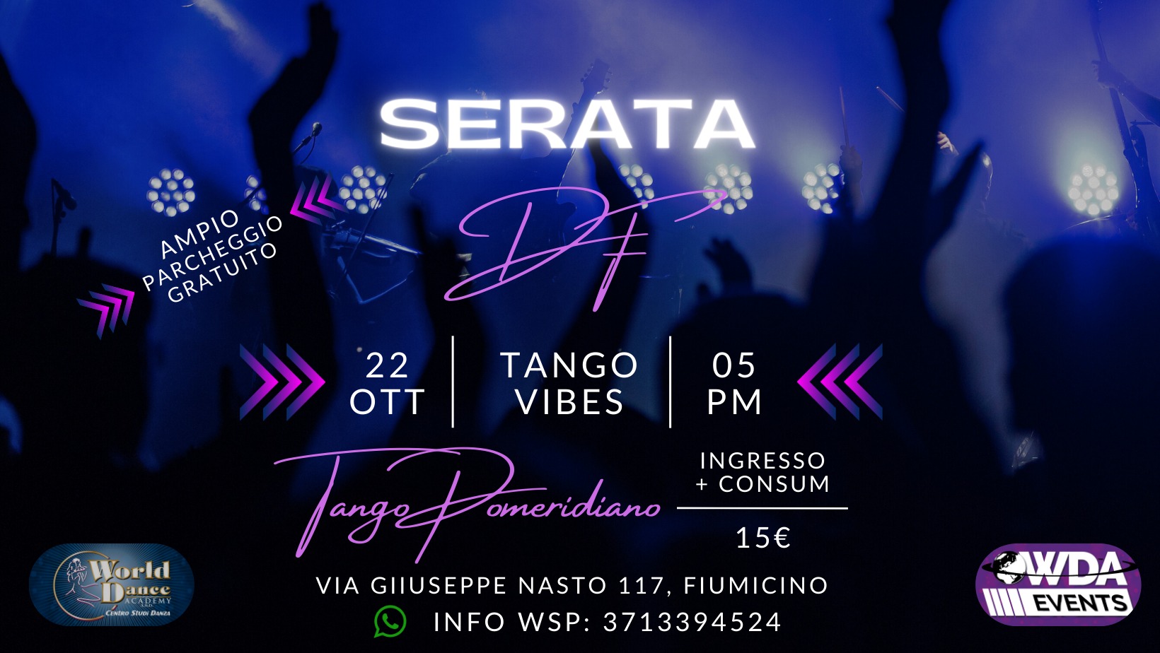 Serata DF - Fiumicino