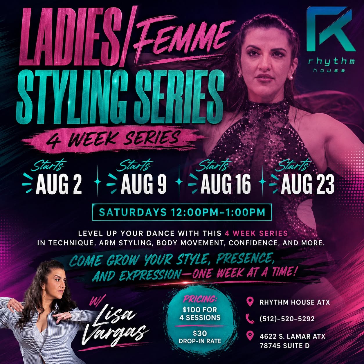 Ladies Femme Salsa Styling Series