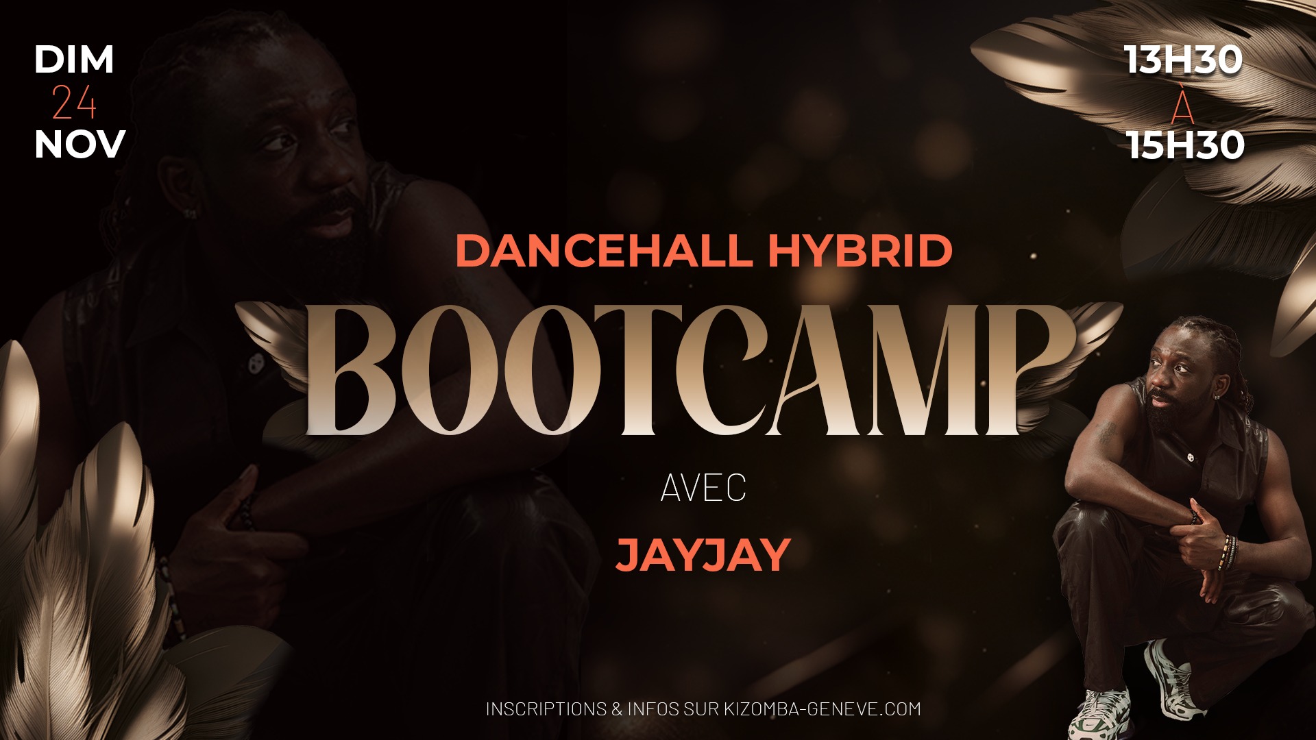 KIZOMBA GENÈVE - Bootcamp dancehall hybrid avec Jayjay