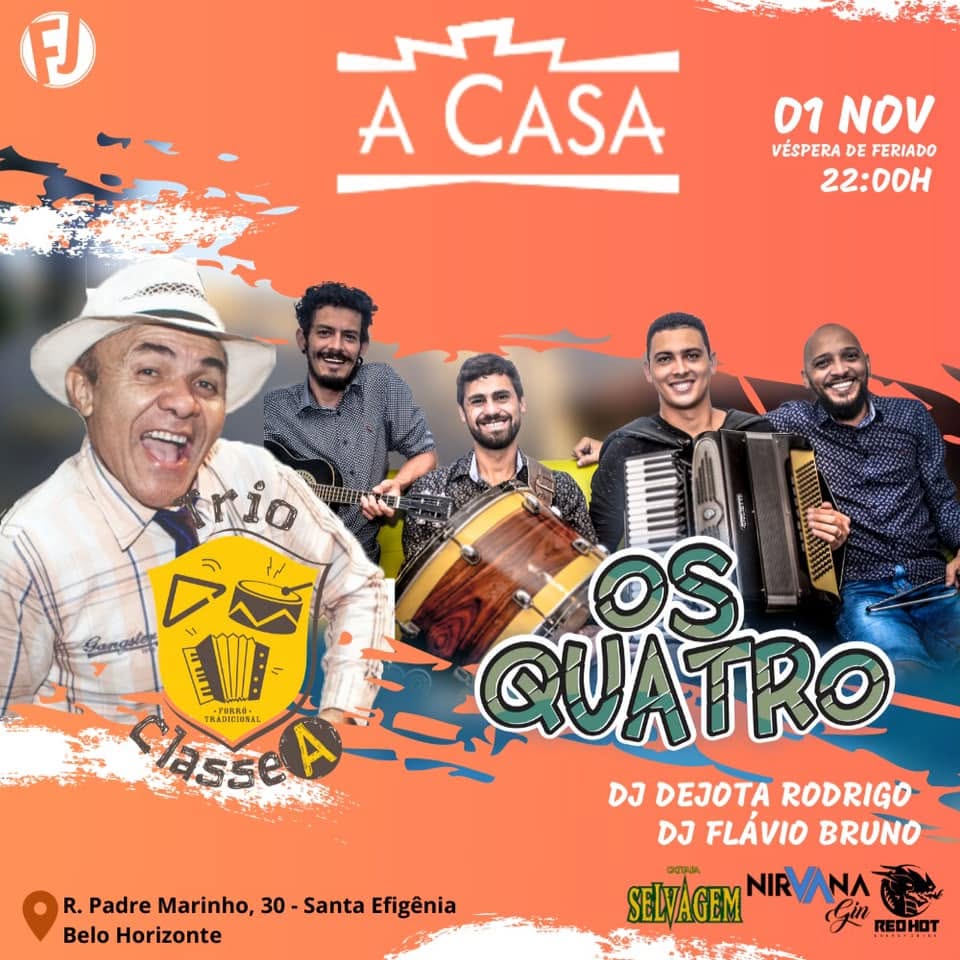 VÉSPERA DE FERIADO NO FORRÓ DA CASA SEXTA FEIRA!!