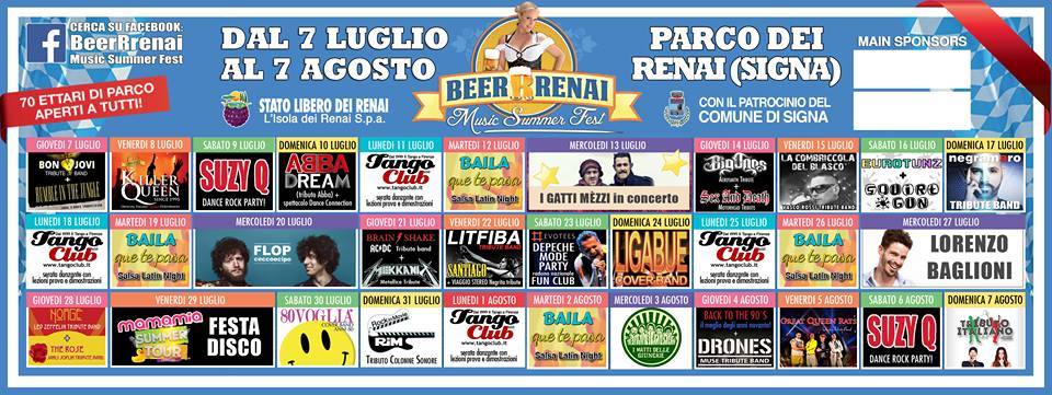 Martedì 2 Agosto 2016 - Beer Renai con Baila Que Te Pasa