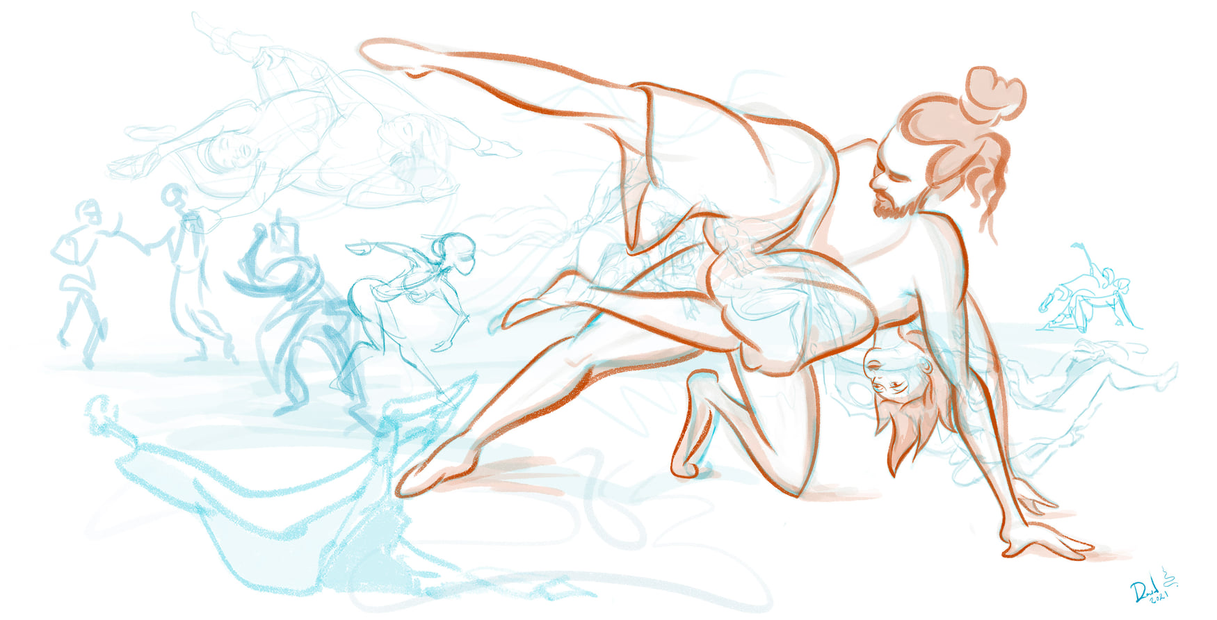 Contact Improvisation Class and Jam