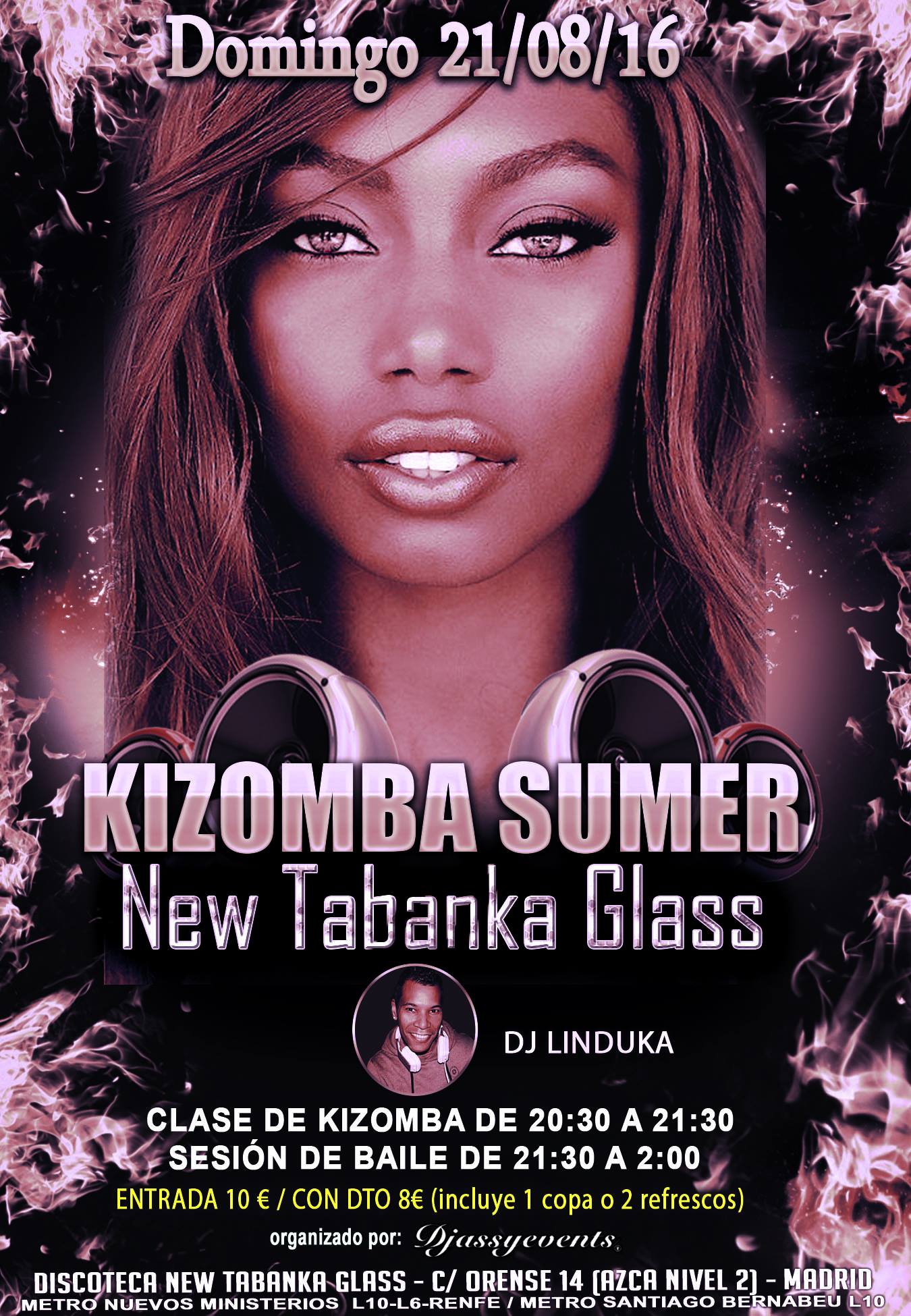 Sunday Kizomba Summer en New Tabanka Glass - 21 08 2016