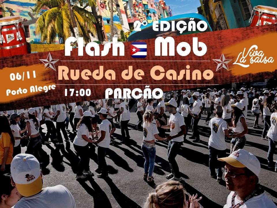 Flash Mob Rueda de Casino no Parcão.