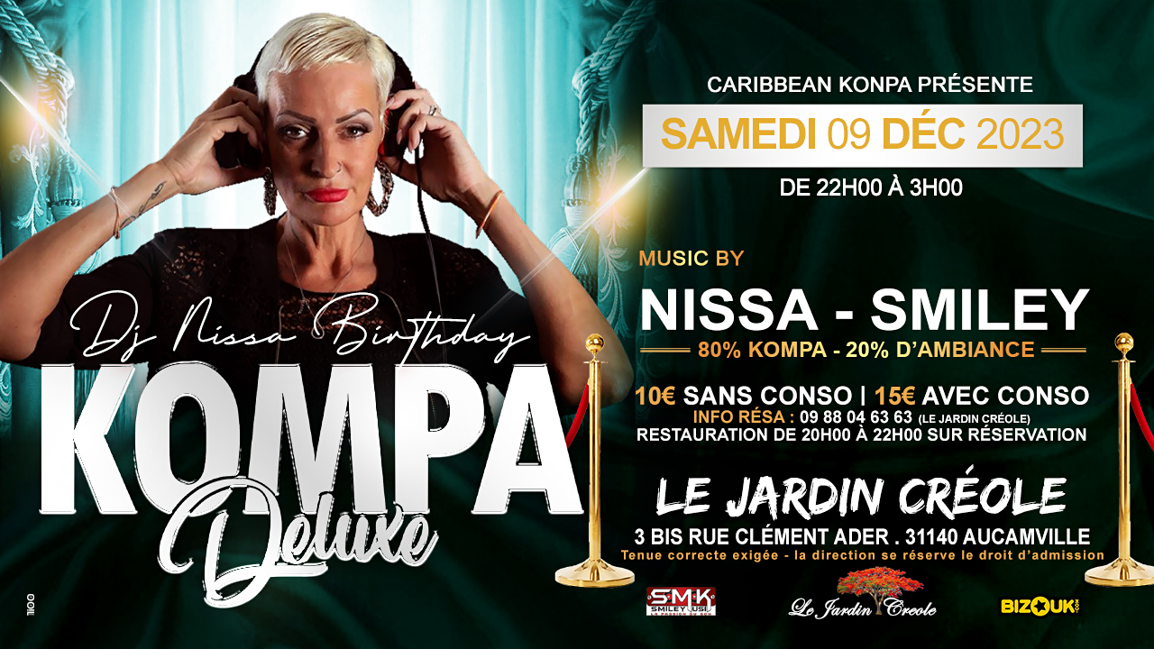 KOMPA DELUXE TOULOUSE - DJ NISSA BIRTHDAY