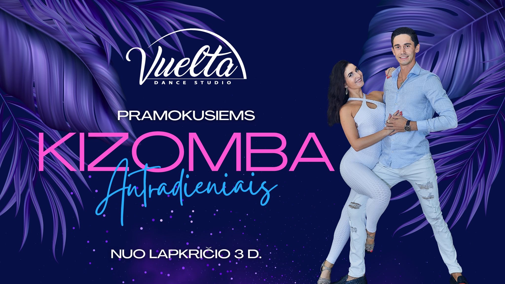 Kizombos pamokos pramokusiems