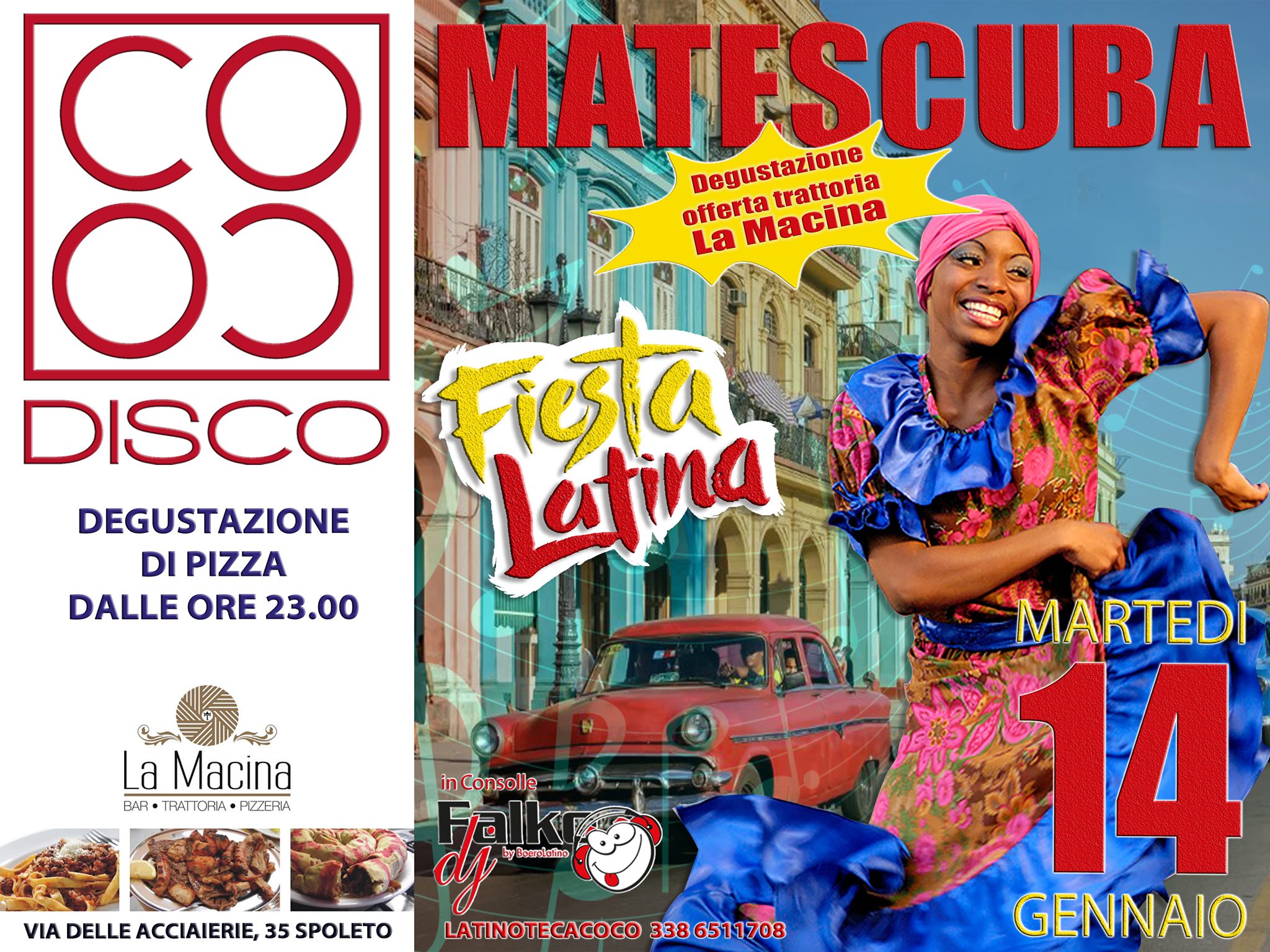 Martedi Cubano Coco Latino