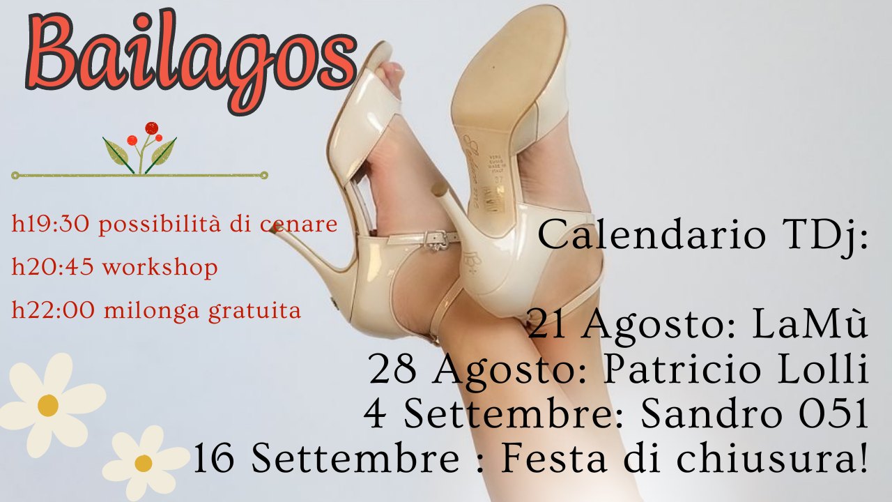 BaiLagos! Ci vediamo lunedì 21 agosto! dj LaMù!