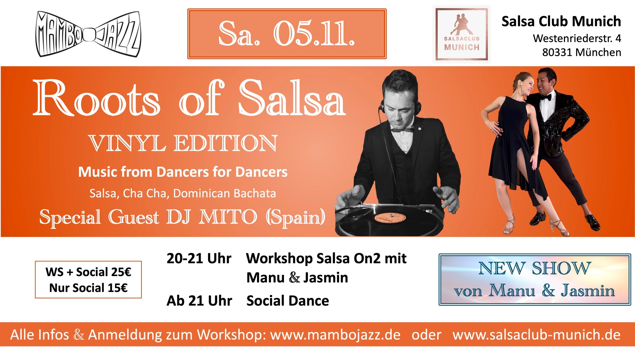 Roots of Salsa *VINYL* edition with DJ Mito